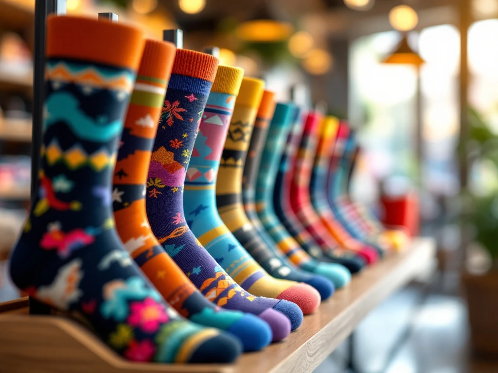 Hoe functioneren bedrukte sokken in winkelomgevingen?