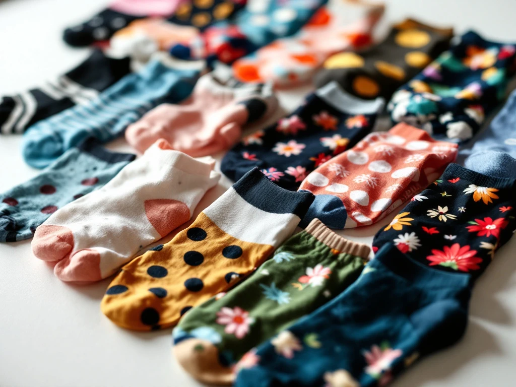 Welke verschillende types bedrukte sokken kan je als retailer verkopen?